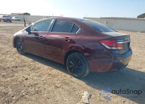 2014 Honda Civic Lx from USA, damaged, VIN 19XFB2F5XEE009712